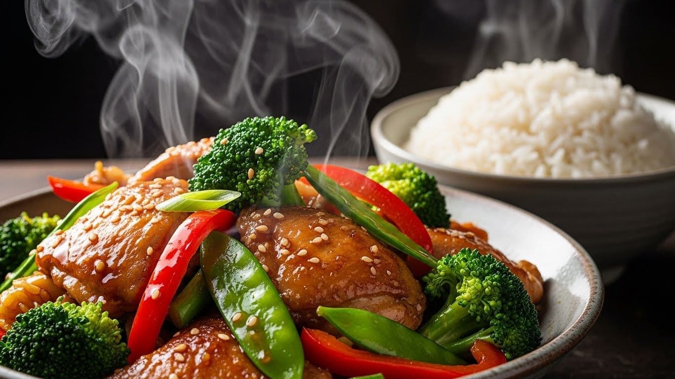 Quick & Healthy Chicken Vegetable Stir Fry