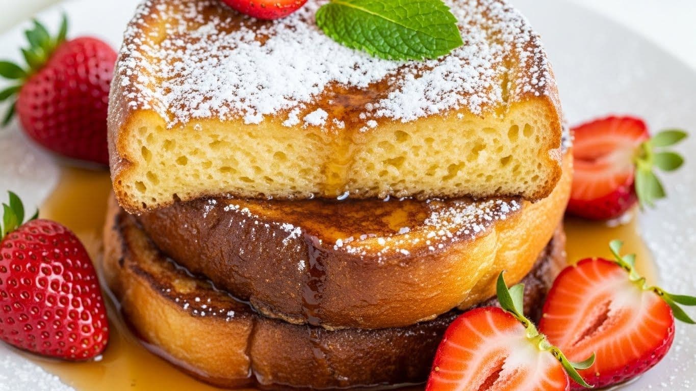 Cinnamon Spiced Brioche French Toast