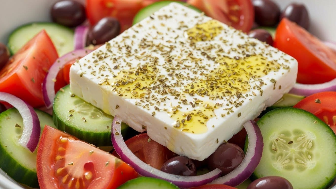 Fresh & Crisp Traditional Greek Salad