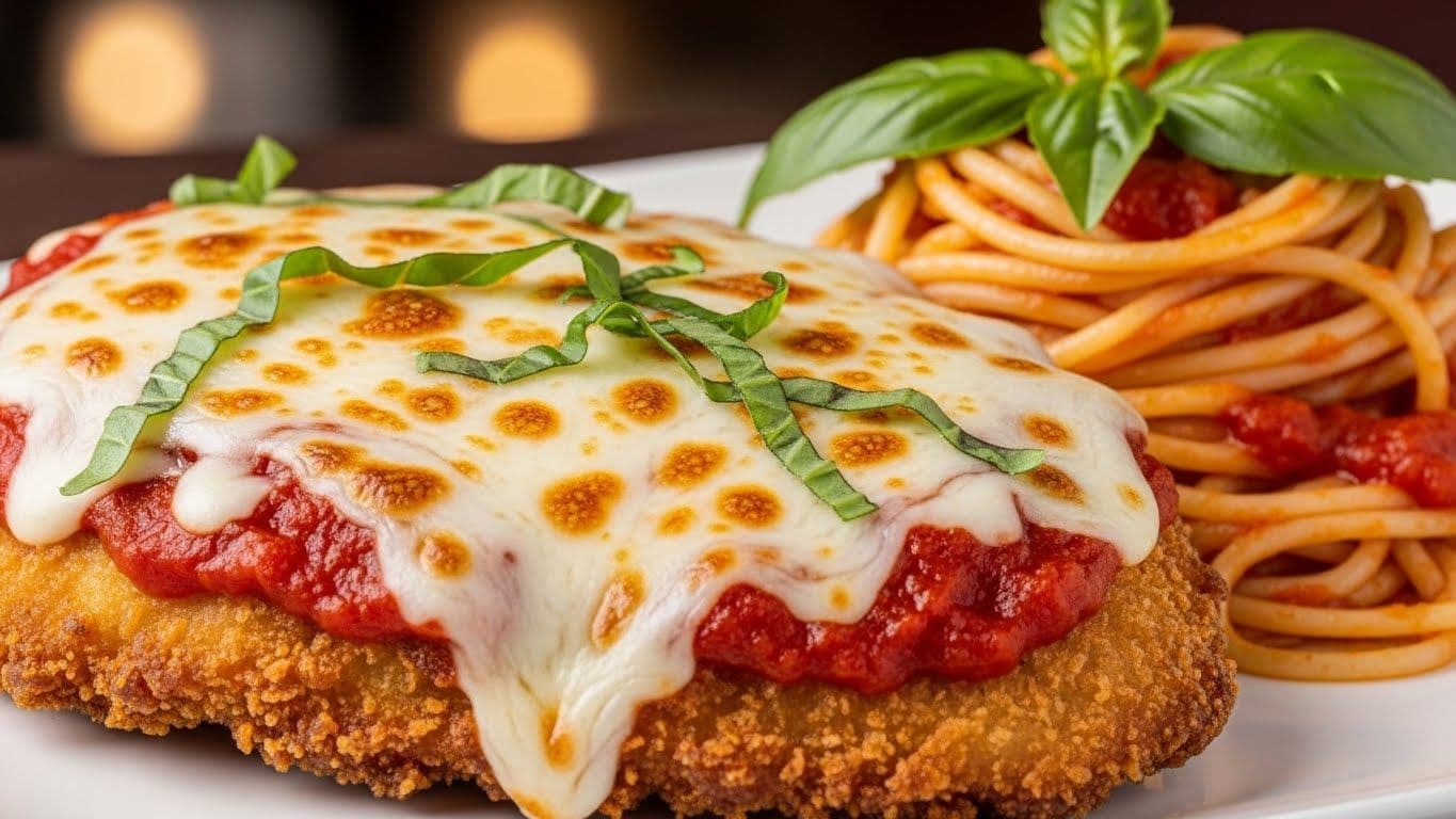 Crispy Chicken Parmesan