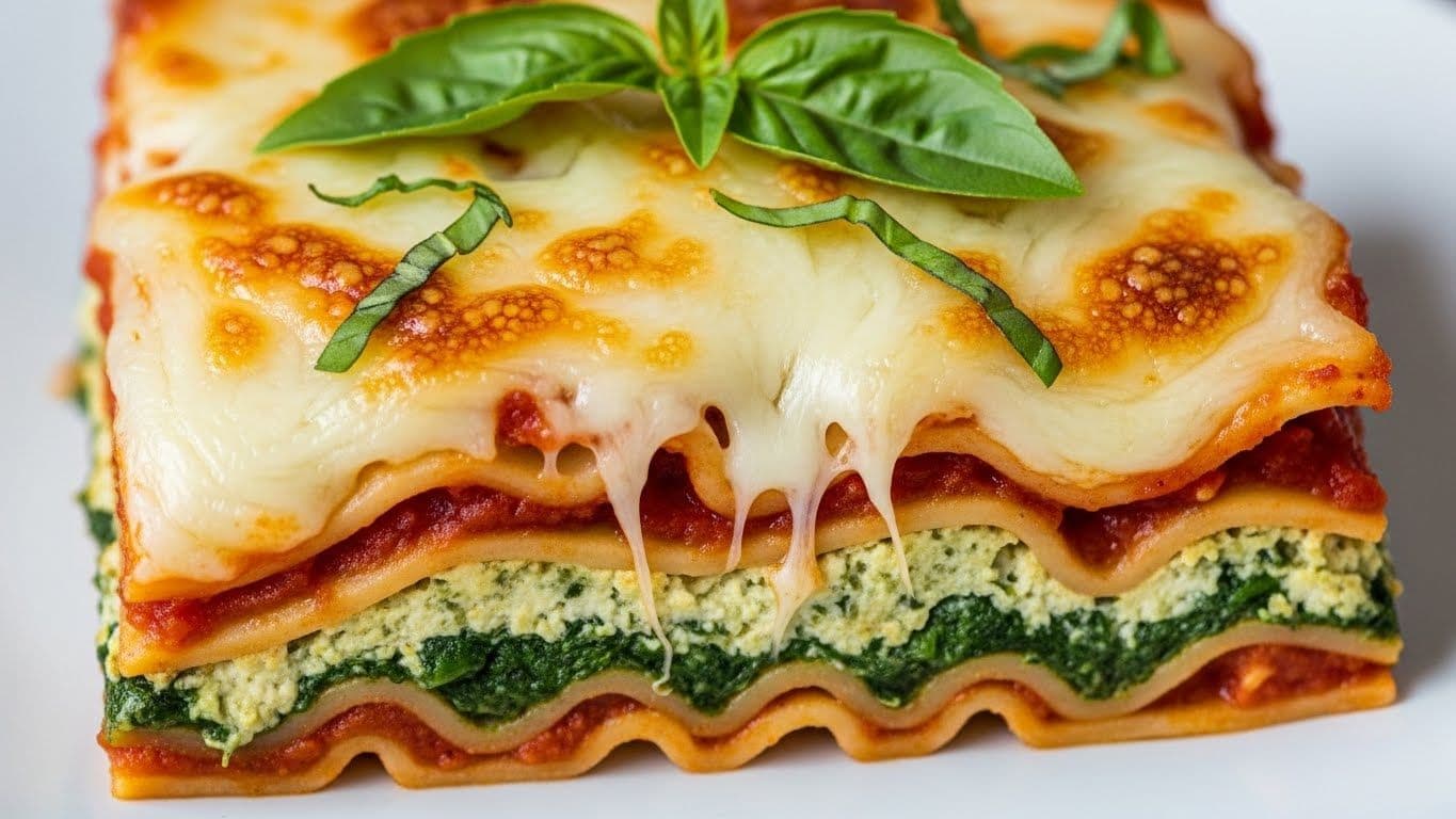 Cheesy Vegetable Lasagna