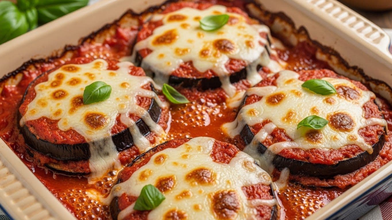 Baked Eggplant Parmesan
